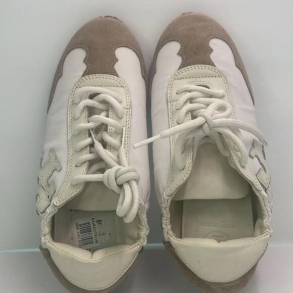 New Story Display Tory Burch Tory Sneaker Woman WHITE/ NEW IVORY, Size 55 M - Picture 10 of 16